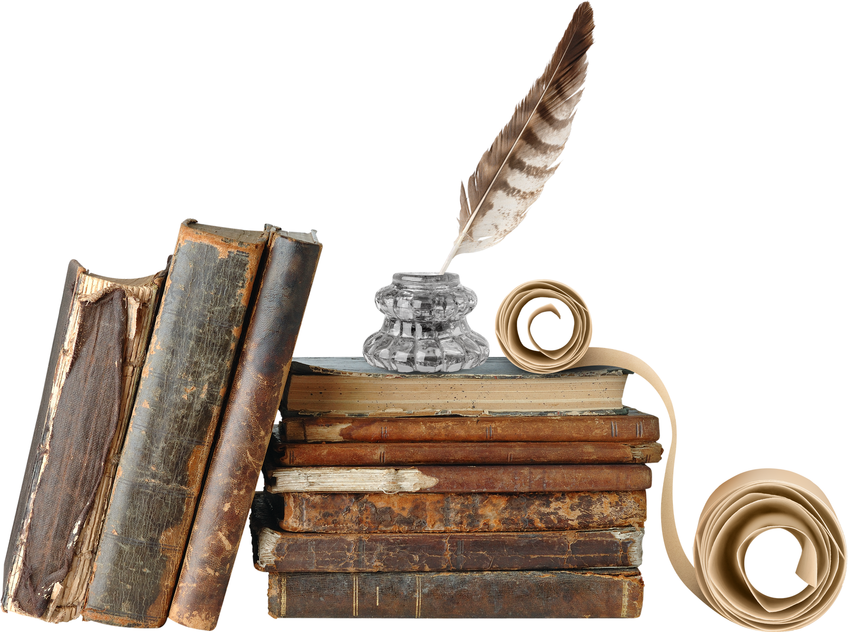 Old Books and Scrolls